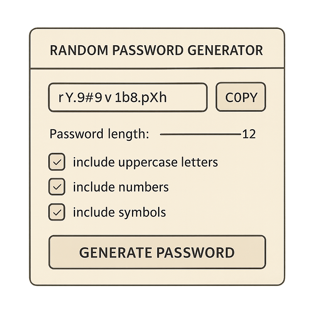 strong password generator